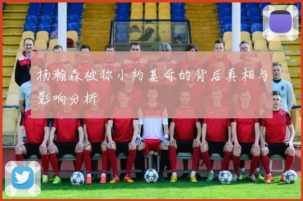 杨瀚森被称小约基奇的背后真相与影响分析